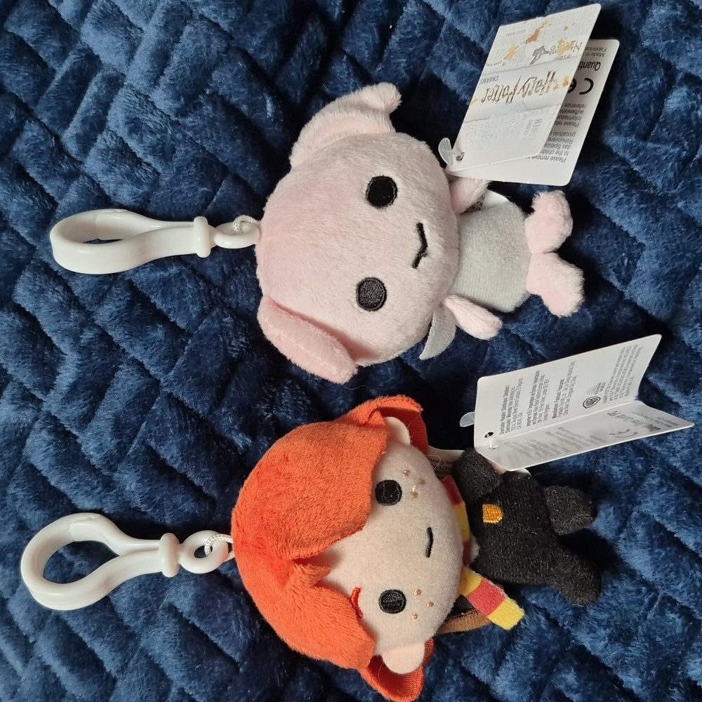 Harry Potter Ron Weasley & Dobby Plush Keychain Set, New With Tags - Picture 10 of 14